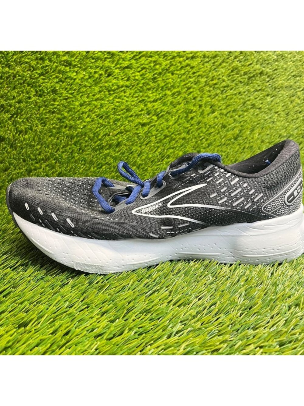Brooks Glycerin 20 Mens Size 8.5EE Black White Athletic Running Shoes Sneakers